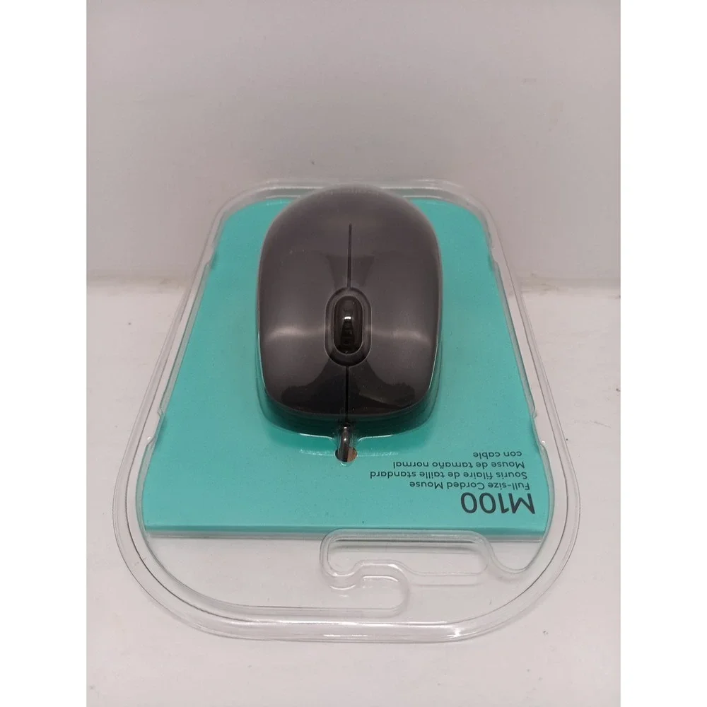 Logitech M100 (910001601) Wired Optical Mouse
